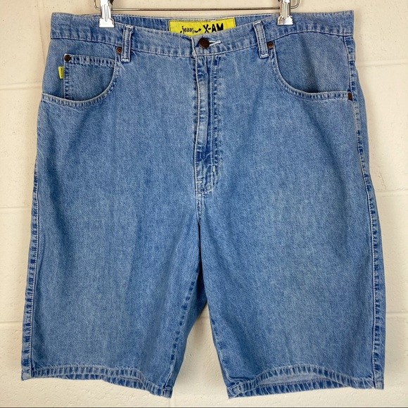 ❗️X-AM JEANS Old School Denim Shorts - Picture 1 of 9